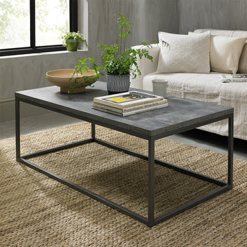 Bentley Designs Zinc & Dark Grey Coffee Table | Taylors on the High Street